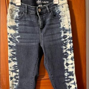 Soho New York & Co Women tie dyed leggings jeans size 6